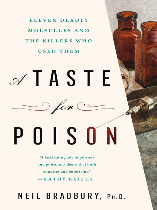 Title details for A Taste for Poison by Neil Bradbury, Ph.D. - Wait list